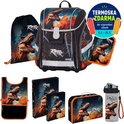 Oxybag Školní set 8ks PREMIUM Light Dino Raptor