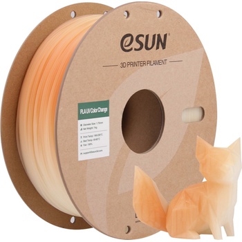 eSUN PLA-UV Color Change Orange - 1, 75 mm / 1000 g (PLA-UV-CC175UV-O1P1)