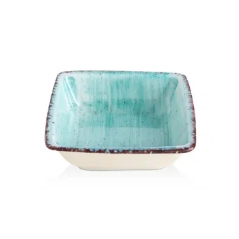 Image 1 of Gural Porselen - Turquoise Купа 17x17cm. (NBNORD17X17KS50TM) (0180480)