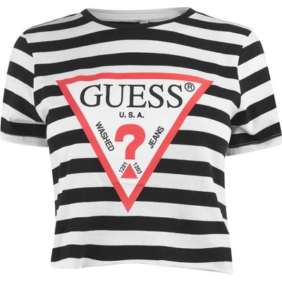 Guess Logo Pruhovaný