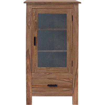 RAAVI Етажерка за книги RAMI 120x60 см масивнo дървo/палисандър (RA0083)