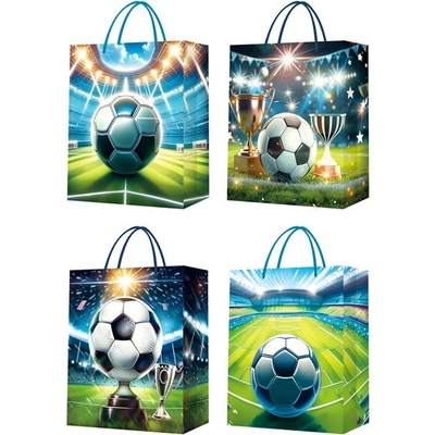 Darčeková taška s futbalovým motívom veľkosť S