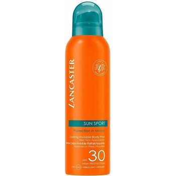 Lancaster Sun Sport Cooling Invisible Body Mist opalovací chladivá mlha na tělo SPF30 200 ml