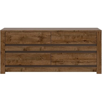 Image 1 of Black Red White Скрин с четири чекмеджета kada kom4s