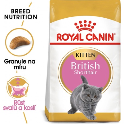 Royal Canin British Shorthair Kitten drůbeží 2 kg