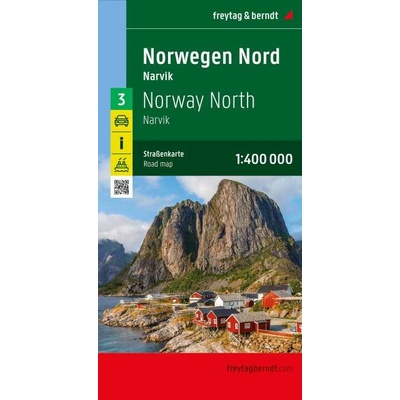 mapa Norsko 3 sever 1:400 t.