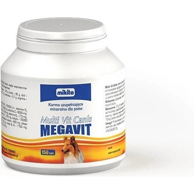 Mikita Multi Vít Canis Megavit - směs vitamínů, minerálů a aminokyselin 150 tbl
