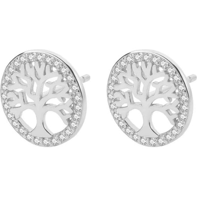 Silenti Jewelry Сребърни обеци "Дървото на Живота