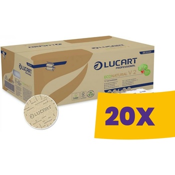 Econatural Lucart V2, 2 vrstvy, 20 x 190 ks