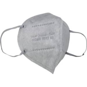 Planet Tech Предпазна маска без клапа PM 2.5, KN95 - FFP2 за многократна употреба против мръсен въздух, вируси и бактерии, Сива (КN95 Grey)