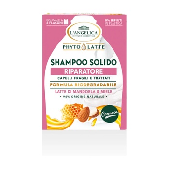 Image 1 of L'Angelica Phytolatte Solid Shampoo - Repairing Шампоани 60g