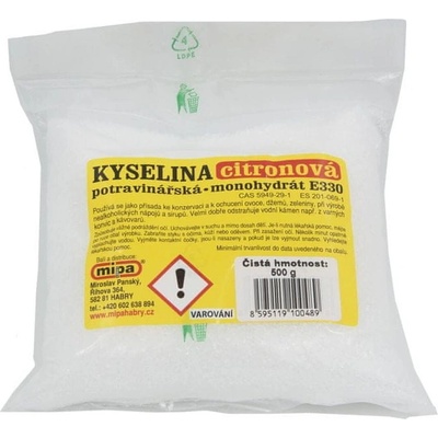 Mipa Kyselina citronová 500 g