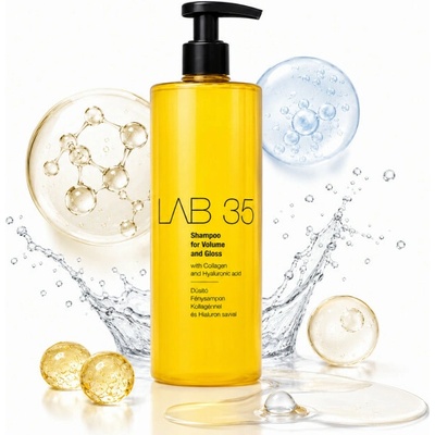 Kallos Lab 35 Shampoo For Volume And Gloss 500 ml