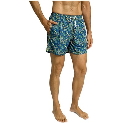 Hackett Бански гащета Hackett Cactus swimming shorts - Blue (Multicolor)