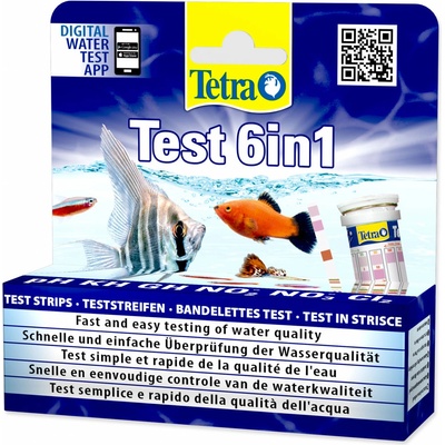 Tetra Tetra Pond Test 6 in 1 (25ks)