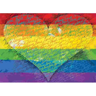 EUROGRAPHICS - Puzzle Love & Pride! - 1 000 piese