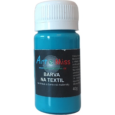 Artemiss Farba na tmavý textil 250 g 31 svetlo tyrkysová