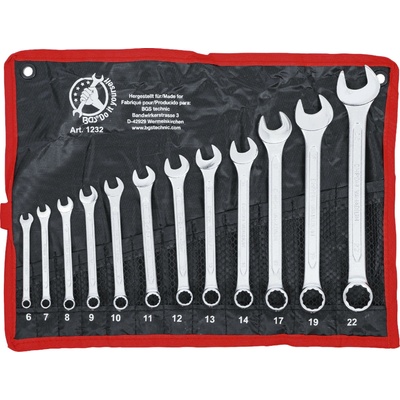 BGS technic Sada očkoplochých klíčů 6 - 22 mm 12dílná BGS 1232