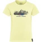 Jack Wolfskin Детска спортна тениска Jack Wolfskin Kid's Hiking Graphic T-Shirt Sport shirt - Print Daisy - размер 116 (EU) (704-5895-0112)