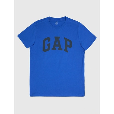 GAP tričko s logem Everyday Soft Modrá