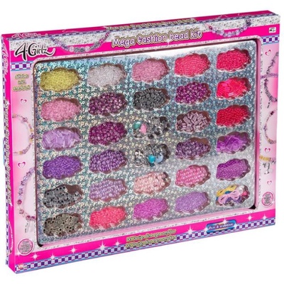 Vn Toys Set 4-girlz Mega Bead (63139)