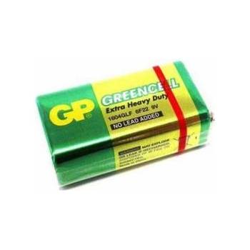 GP Batteries Цинк карбонова батерия GP 6F22 Greencell 1604GLF-B, 9 V, 190 mAh, 1 бр. , GP-BM-1604GLF-B