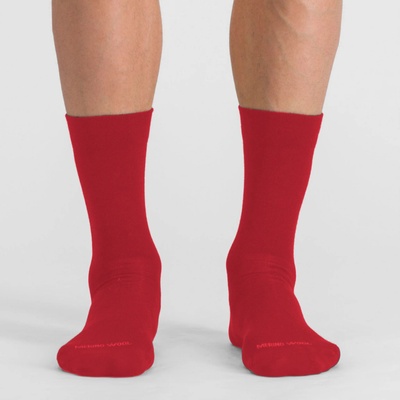 Sportful MATCHY WOOL ponožky tango red