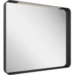 RAVAK Strip - Огледало с LED осветление, 61x71 см, черно X000001570 (X000001570)