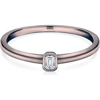 Image 1 of SAVICKI Годежен пръстен Pure: черно злато, диамант с шлифовка