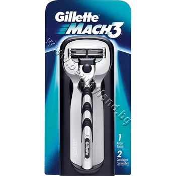 Gillette Самобръсначка Gillette Mach 3, p/n GI-1300001 - Самобръсначка със сменяемо ножче (GI-1300001)