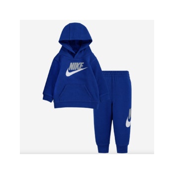 Nike fleece po hoodie & jogger 2pc set H335-U89 Modrá