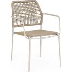 Bizzotto Бежов/в естествен цвят метален градински стол Jable - Bizzotto (0665058)