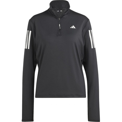 Adidas Дамско горнище с цип Adidas Own The Run Half-Zip Running Top Womens - Black