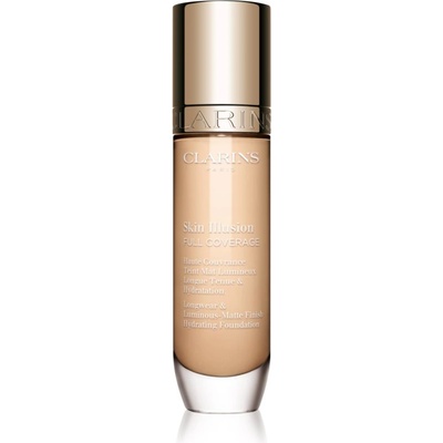 Clarins Skin Illusion Hydrating Foundation високо покривен фон дьо тен цвят 100.3N 30ml