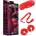 Intoyou Бондидж комплект от 3 части Intoyou Beginners Bondage Set червен