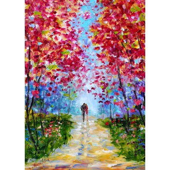 Image 1 of Enjoy - Puzzle Spring Blooms Romance - 1 000 piese