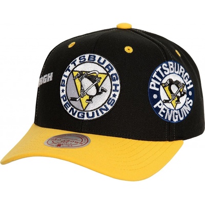 Mitchell & Ness Pittsburgh Penguins Overbite Pro Snapback Vntg