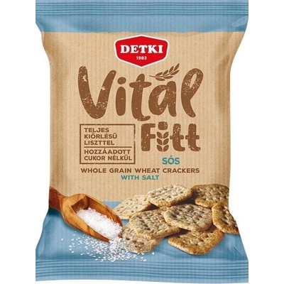 Detki Vitál Fitt Slané krekry s celozrnnou moukou 100 g