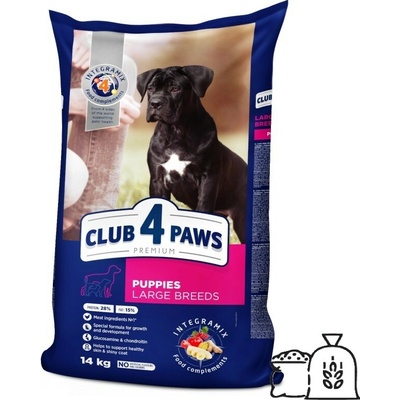 Club4Paws Premium pre šteniatka veľkych plemien 14 kg
