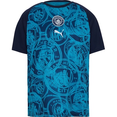 PUMA Тениска Puma Men's Manchester City Short Sleeve Licensed T-Shirt - Navy/Blue