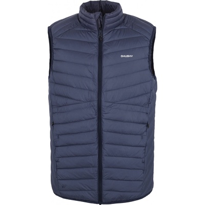 Husky Pánská péřová vesta Dresles dk. blue