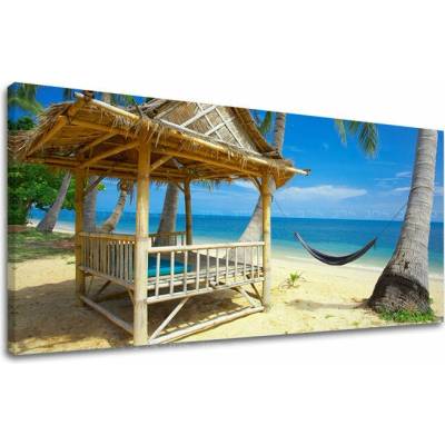 Obraz na stěnu PANORAMA PLÁŽ - 60x120 cm