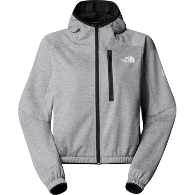 The North Face Дамско поларено яке The North Face Women's Mountain Athletics Fleece Full Zip Fleece jacket - Pale Grey Heather / Meld Grey (105-7271-0113)