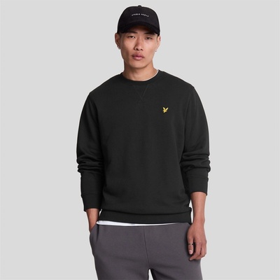 Lyle & Scott Футболна фланелка Lyle and Scott Football For All Graphic Sweatshirt - Black