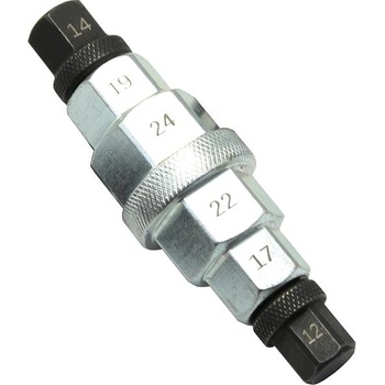M-Style kľúč IMBUS na predné koleso 12-14-17-19-22-24 mm
