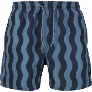 Heber Peak Мъжки бордшорт Heber Peak SeapineHe. Print Boardshorts - Smoke Navy / Deep Dark Blue - размер XXL (050-2322-0315)