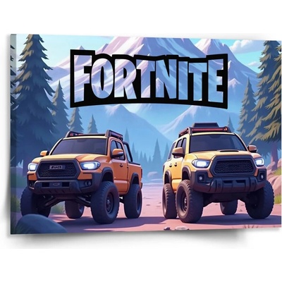 Sablio Obraz FORTNITE Off-road autá - 150x110 cm