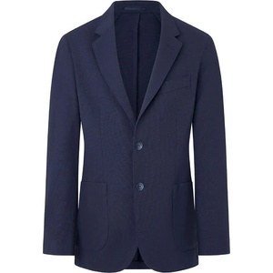 HACKETT Сако Hackett Navy Texture Knit blazer - Blue (Navy)