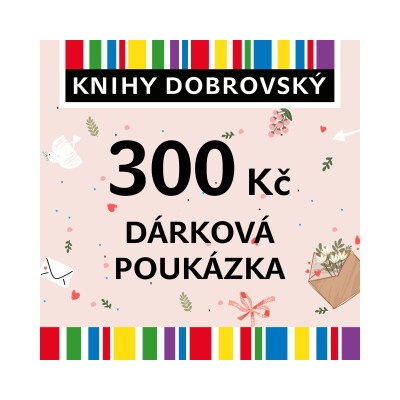 Valentýnská elektronická dárková poukázka 300 Kč