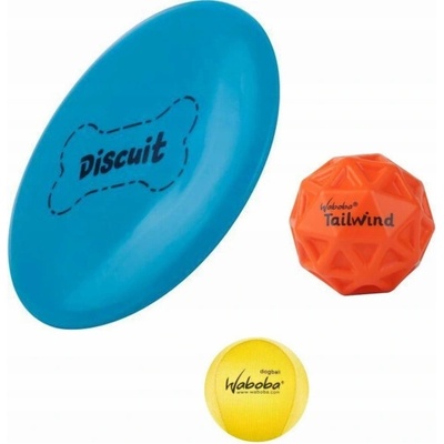 Waboba Woofpack sada 2 x míček 1 x frisbee